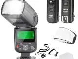 2 stk .Neewer TTL Speedlite med trådløs trigger