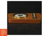 Barometer og termometer på træplade (str. 16x12 cm) - 2