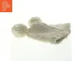 Strikket hue med pomponer (str. 20x20 cm) - 2