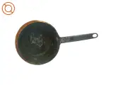 Antik kobber kasserolle gryde (str. 20 x 35 x 10 cm) - 4