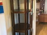 Vitrine skab 180 høj 60 cm høj