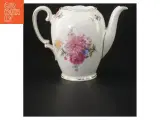 Porcelæns tekande med blomster motiv fra KPM (str. 14 cm) - 3