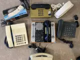 7 gamle telefoner