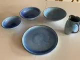 Lynggård keramik, serveringsdele til spisestel
