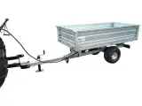 DK-TEC 1.5 tons galvaniseret trailer - 2
