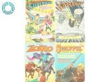 Fire retro tegneseriehæfter med Superman, Zorro og Sølvpil - 2