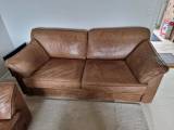 Lædersofa, 2½ pers. i Dansk kvalitet