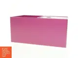 Lyserød vægopbevaringskasser (str. 39 x 17 x 20 cm) - 3