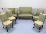 Møbelsæt. Lænestole. Sofa. Salonstole.