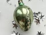 Vintage julekugle, grøn blomsterknop - 3