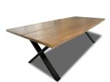 Plankebord eg 2 planker - naturkant 240 x 95-100 cm - 5