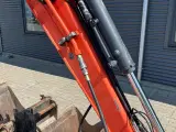 Kubota KX057-4 hydraulisk Hydrema fæste Kipbar planerskovl og 2 graveskovle - 4