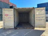 20 fods Container- ID: MSKU 717076-6 - Står i Hvid - 2