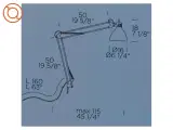 Leucos JJ bordlampe, toarmet arkitektlampe fra Jac Jacobsen, Leucos (str. Se billedet) - 3