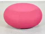 Allermuir pebble loungestol/-puf i pink