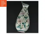 Porcelænsvase med blomstermotiv (str. 22 cm) - 3