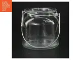 Glaslysestage/lanterne med hank (str. 11 cm) - 2