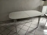 HASLE Spisebord laminat med stålben