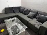 5 Sæder velvet sofa