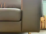 BYD! Velholdt BoConcept lædersofa – inkl. puf - 5