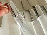 Retroknive, Abert Inox, stål m plast, 6 stk samlet, NB - 3