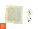 Marmor dam mølle spil sæt med brikker (str. 22 cm) - 4