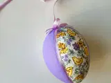 Mellem påskeæg, lilla m kyllinger - 3