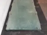 Udhæng i hærdet glas og galvaniseret stål 2330 x 1125 mm - 4