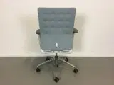 Vitra id trim kontorstol i lyseblå med armlæn - 3