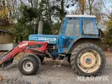 Traktor Ford 6700 med frontlæsser - 2