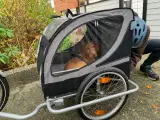 Cykeltrailer til hund - op til 50 kg
