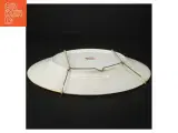 Orientalsk Dekorativ porcelænstallerken med blomster og insektmotiv (str. 26 cm) - 3