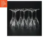 6 Krystal rødvinsglas (str. 12 x 5 og en halv cm) - 2