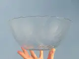 Arcoroc, serveringsskål m swirl, klart glas