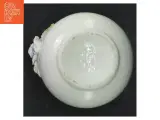 Porcelænsvase med blomsterdekoration (str. 8 cm ø. 7 cm) - 2