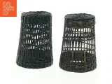 Flettede kurve til drikkeglas(str. H. 11 cm. ø. 8,5 cm) - 3