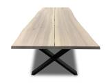 Plankebord ask HVIDOLIERET 2 planker(2+2) 250 x 95-100 cm - 3