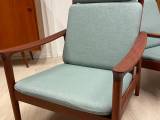 Lænestol Loungestol i massiv Teak