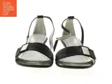 Sorte højhælede sandaler fra Alberto Guardiani Guardiani (str. 38 ) - 5