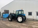 Ford 7840 med frontlæsser  - 3