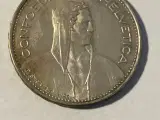 5 Francs 1939 B Switzerland - 2