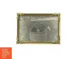 Antik billedramme med foto (str. 10,5x7,5 cm) - 2