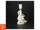 Porcelæn bordlampe med danserinde figur (str. 24 cm) - 2