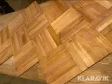 Parket gulv mahogni - 1 palle - 4