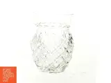 Glas vase i krystal look (str. 12 x 9 cm) - 2