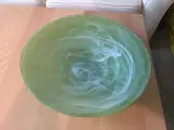Glas bordfad fra svensk glasværk