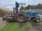 Ford 5000 m/ 8 meter Stens byggelift med kurv  - 2