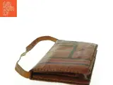 Vintage Retro Læder Clutch Taske med Skulder strop (str. 30 x 14 cm) - 4