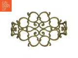 Antikt grydeunderlag / bordskåner i messing (24 cm) - 3