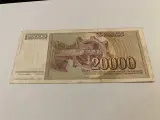 20000 Dinara Jugoslavia - 2